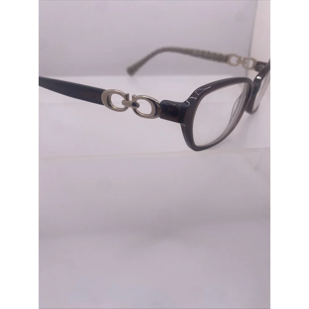 Coach Eyeglasses Women FRAMES ONLY HC 6017 Vanessa 52-15-135 Brown 415